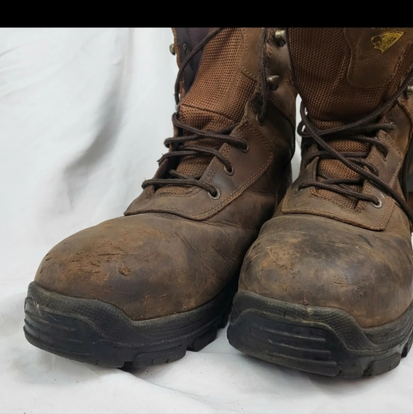 Herman Survivors Men's size 11 WIDE Jason III Steel Toe Leather Work Boots - Picture 8 of 12